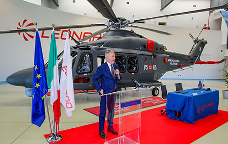 Leonardo. Consegnato all’Aeronautica Militare un nuovo HH-139B