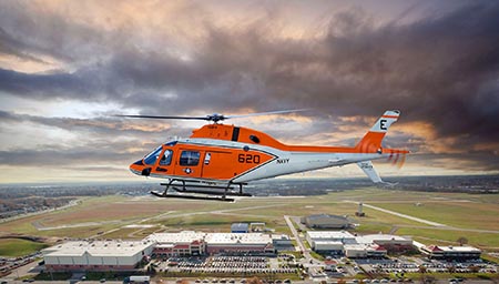 Leonardo consegna il primo elicottero TH-73A alla U.S. Navy