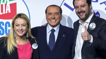 Berlusconi, salvini, melones