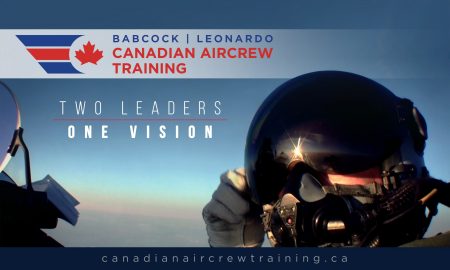 بابكوك كندا وليوناردو كندا معًا لتدريب طياري القوات المسلحة الكندية