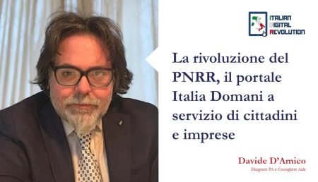PNRR انقلاب، شہریوں اور کاروباری اداروں کی خدمت میں Italia Domani پورٹل