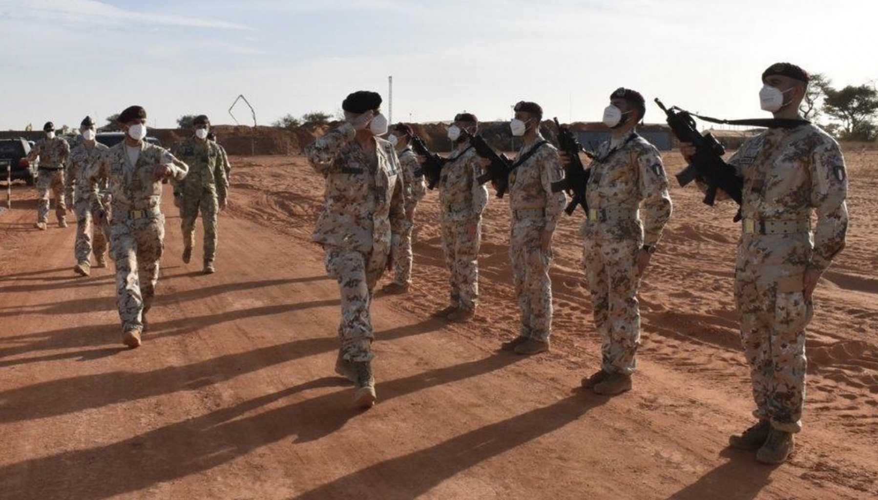 النيجر ، البعثة الإيطالية MISIN تدرب قوات الدرك الوطني: اختتمت دورة تقنيات القتال