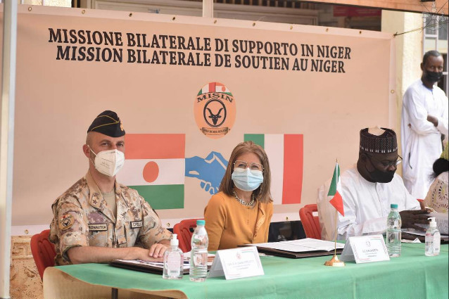 Italia en Níger compite con Misin en el "programa de prevención de la malaria".