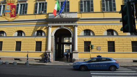 "الأفق - مدن ليوناردو" ، توقف في مقر شرطة ميلانو
