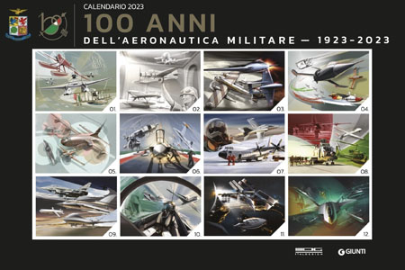 Calendario 2023: l’Aeronautica Militare presenta il calendario del centenario