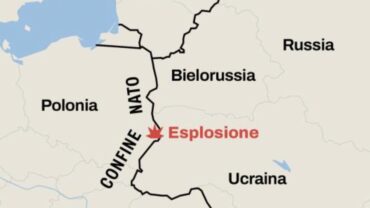 map polonia confine ucraina