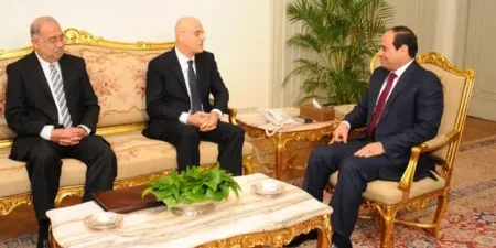 Il Presidente dell’Egitto Abdel Fattah el-Sisi incontra l’Amministratore Delegato di Eni Claudio Descalzi