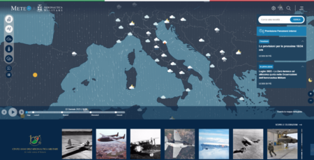 Meteo: l’Aeronautica Militare rinnova sito e App del Servizio Meteorologico