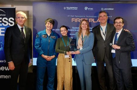 Leonardo e Telespazio premiano i vincitori dell’edizione 2022 del #T-TeC, concorso internazionale di Open Innovation in ambito spaziale