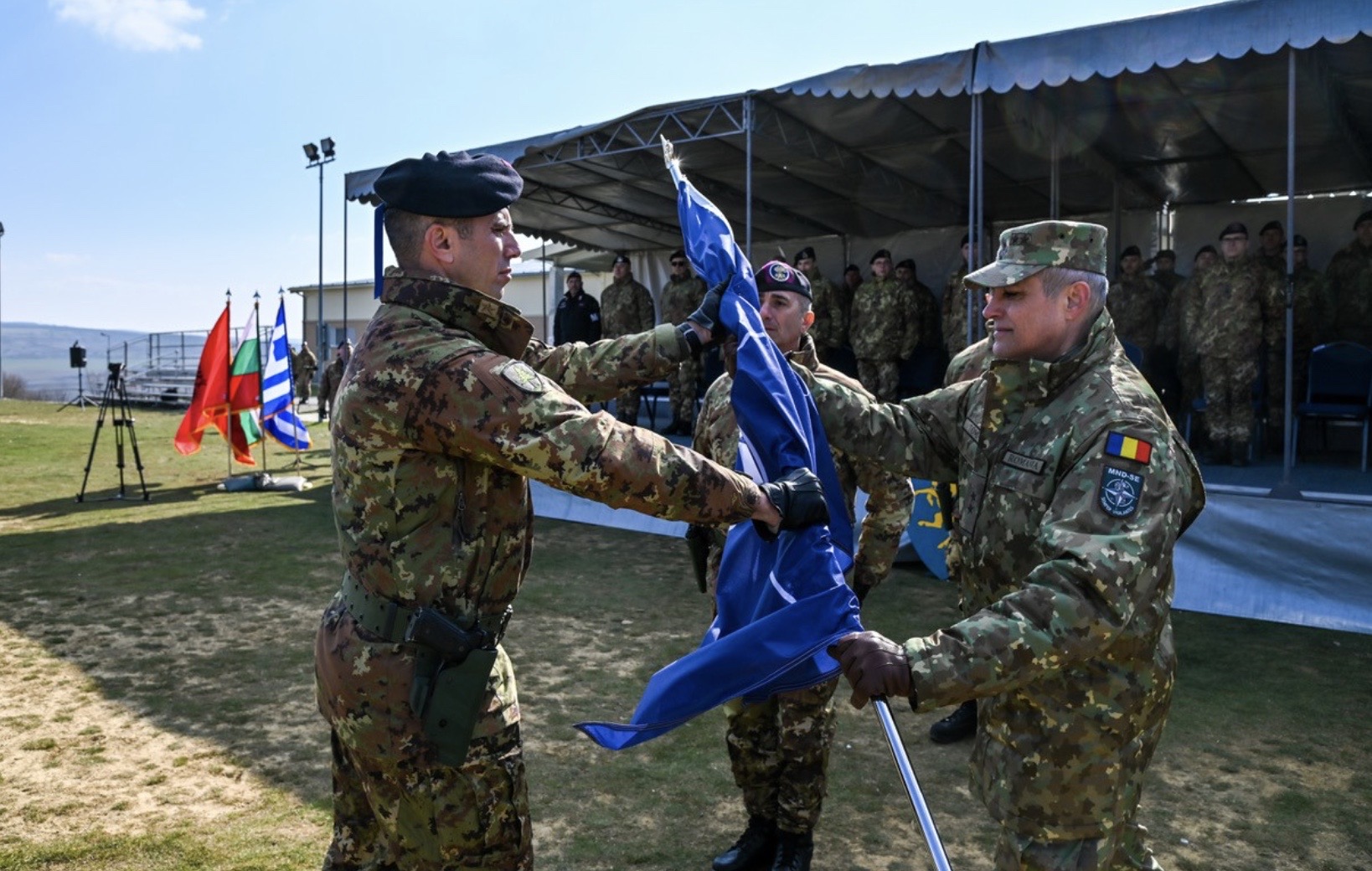 Difesa: Avvicendamento al comando del Multinational Battle Group in Bulgaria