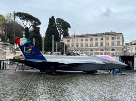L’Aeronautica militare dal 24 al 29 marzo a Piazza del Popolo a Roma per celebrare i suoi 100 anni