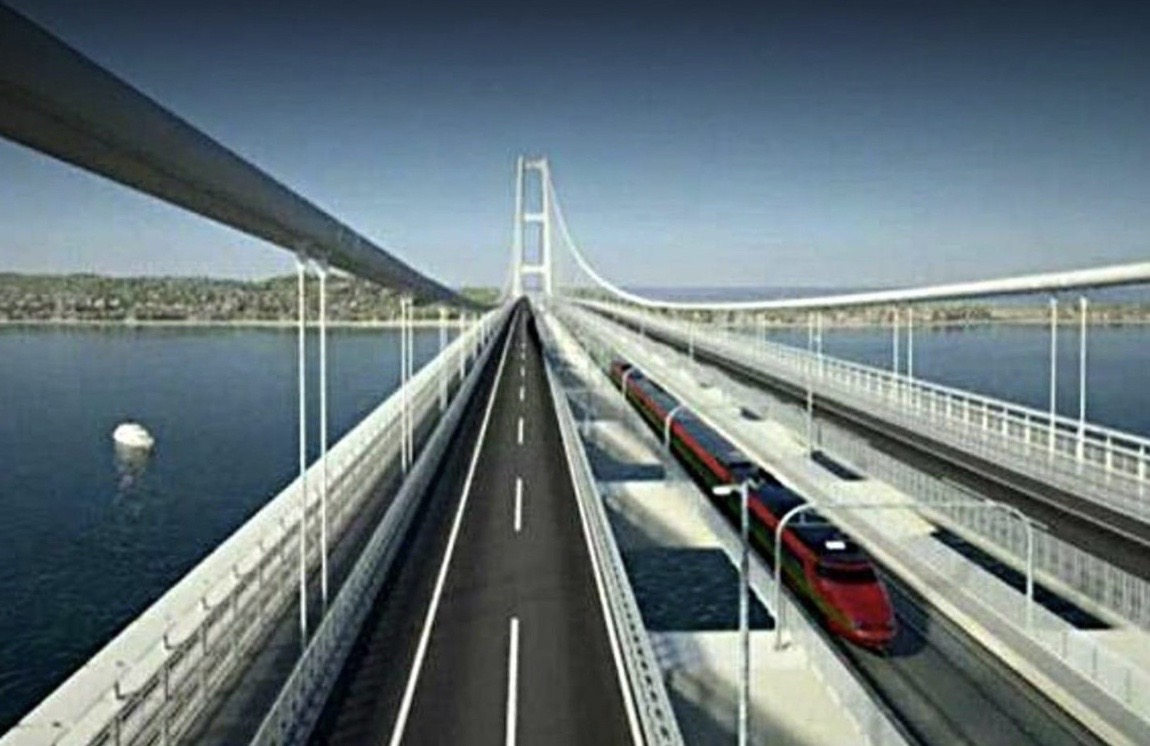 جسر ميسينا ستريتو: تسليم المشروع النهائي للطرق والسكك الحديدية، وسيبدأ العمل في عام 2024