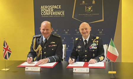 Aerospace Power Conference. Siglato accordo per l’addestramento dei piloti della Royal Air Force