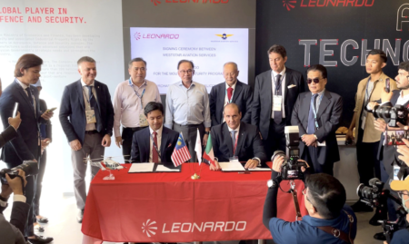 LIMA 2023: Leonardo och Weststar firar tekniska och kommersiella utvecklingsavtal, för en viktig milstolpe för hållbarhet