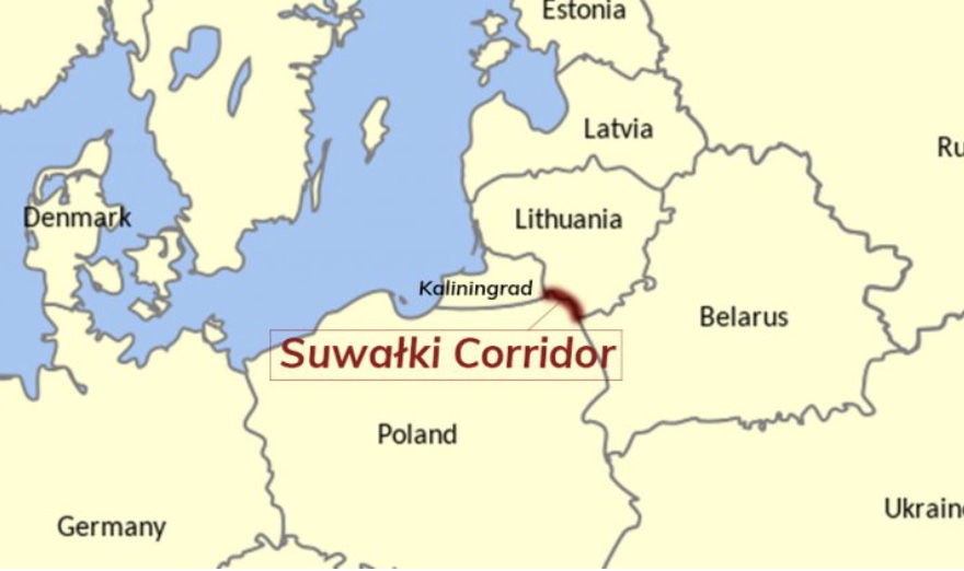 يشير فاغنر إلى 'Suwalki Corridor' ، كعب أخيل لحلف الناتو حيث يخطط بوتين لإضفاء الشرعية على مرتزقته