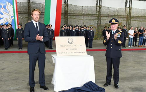 Guidonia'nın 60. Kanadı, İtalyan havacılığının öncüsü Arturo Ferrarin'in adını almıştır