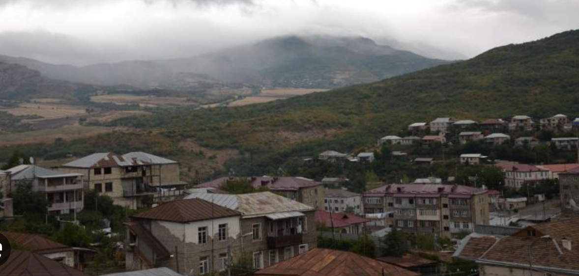 Пожар в Нагорном Карабахе