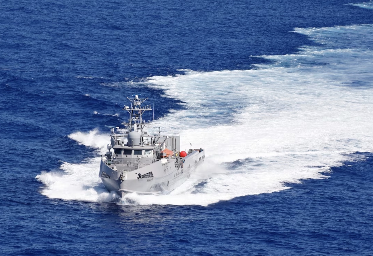 The US Navy deploys drone ships in the Pacific