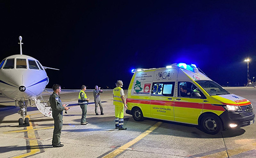 ایئر فورس: چند گھنٹوں میں دو فوری طبی نقل و حمل