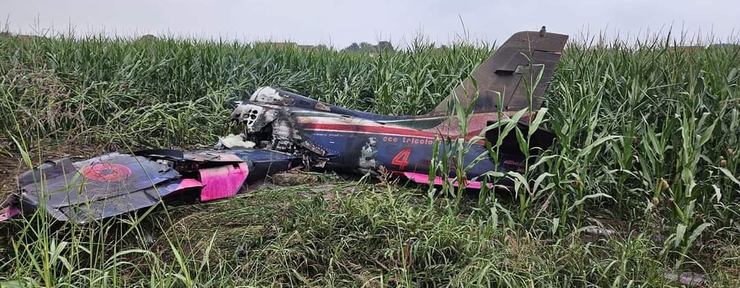 Turín, avión Frecce Tricolori se estrelló: condolencias de la Fuerza Aérea