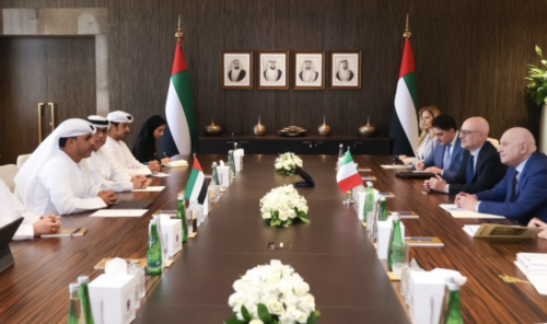 Абу Даби, Нордио се састаје са колегом Ал Нуаимијем