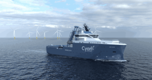 Fincantieri construirá um Sov para Cyan Renewables