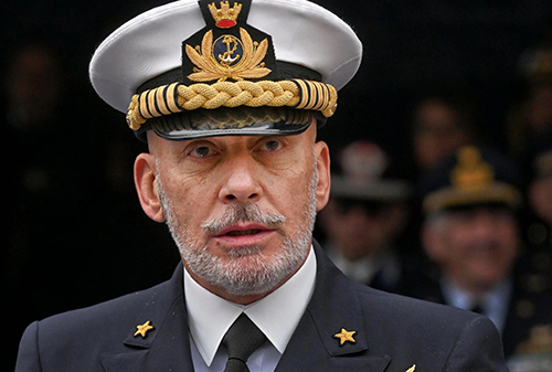 Défense : Moyen-Orient, l'amiral Cavo Dragone rencontre ses homologues de France, d'Allemagne, du Liban, du Royaume-Uni et d'Espagne